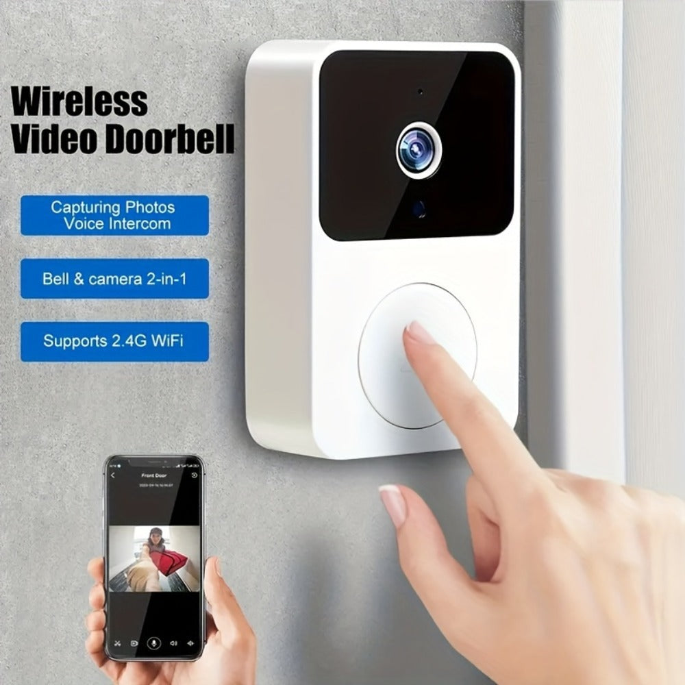 Wifi Door Bell with Camera and Two Way Audio Supported