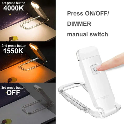 LED Portable Book Light - Rechargeable💡