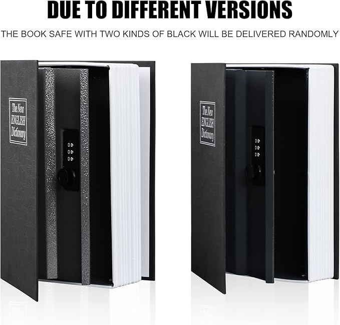 Hidden Book Safe With Lock