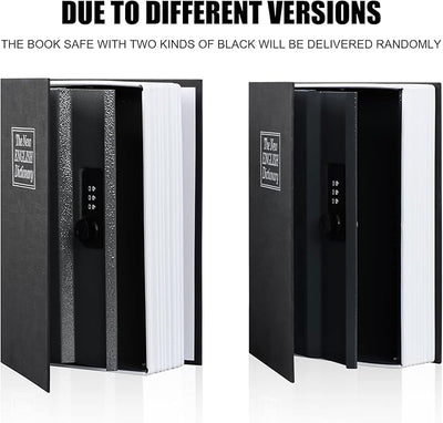 Hidden Book Safe With Lock