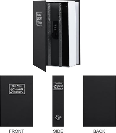 Hidden Book Safe With Lock