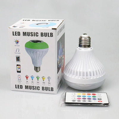 RGB Bluetooth Speaker Bulb 🎶💡- 💥Clearance Sale 60% Off 🔥