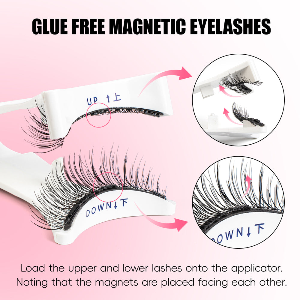 Magnetic Eyelashes Kit - Pack of 8