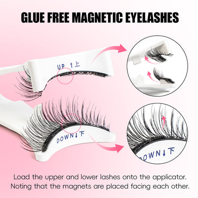 Magnetic Eyelashes Kit - Pack of 8