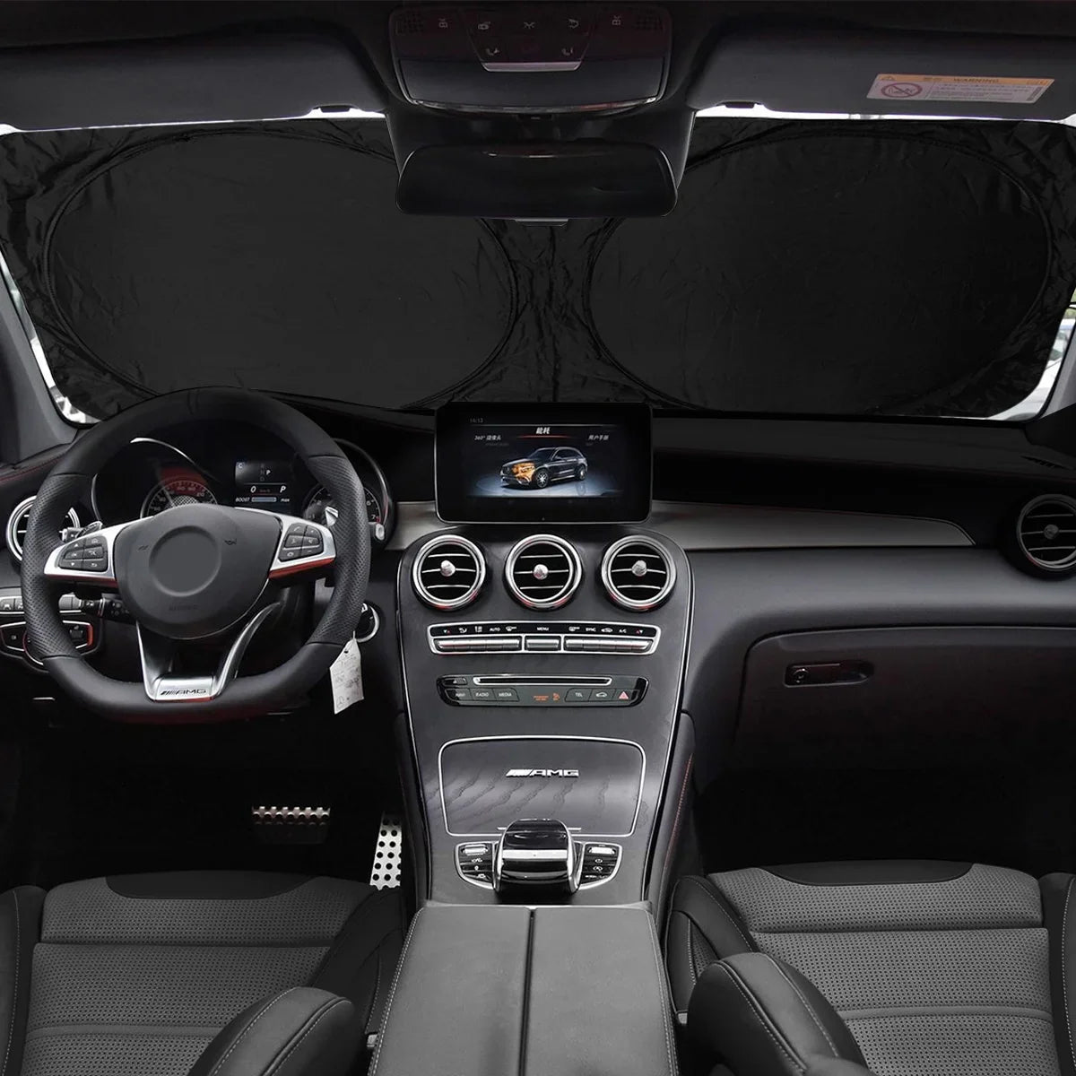 Universal Foldable Windscreen Sun Shade (IMPORTED QUALITY)