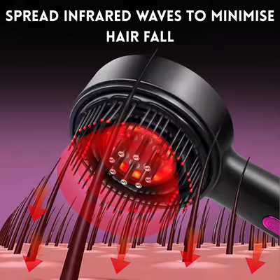 3-in-1 Scalp Massager & Comb