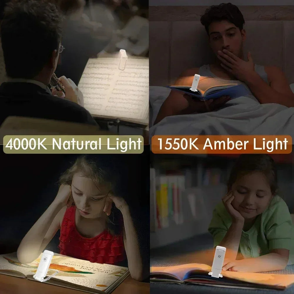 LED Portable Book Light - Rechargeable💡