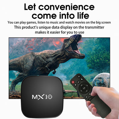 MX10 Box S Android 11.0 (1GB+8GB) 2025 Model📺 - ✨Ramadan Deal Upto 40% Off🔥