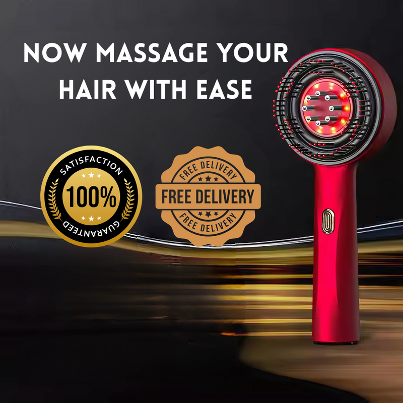 3-in-1 Scalp Massager & Comb