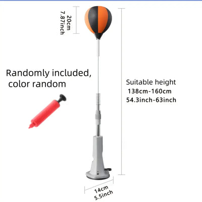 Pro Reflex Boxing Ball – Adjustable & Portable