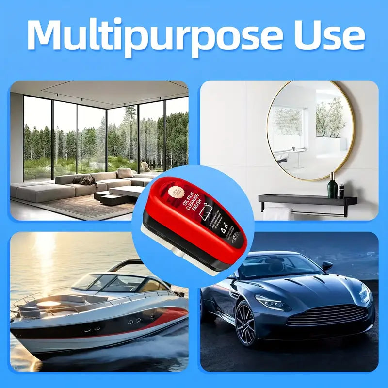 Car Screen Oil Film Cleaning Brush 🏎️