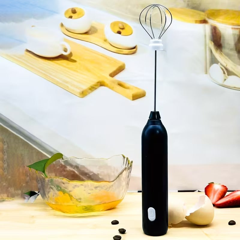 2 in 1  USB Rechargeable Electric Coffee Beater