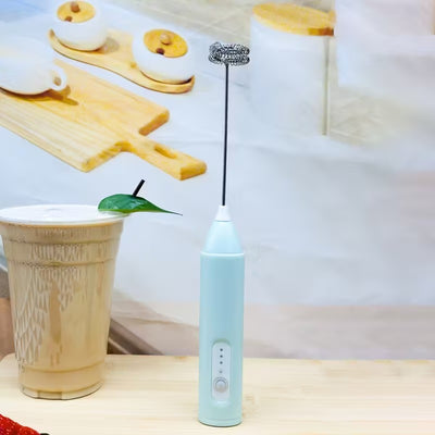 2 in 1  USB Rechargeable Electric Coffee Beater