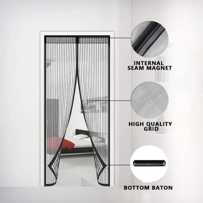 🔥Magnetic Screen Door👾 Prevent mosquito-borne viruses