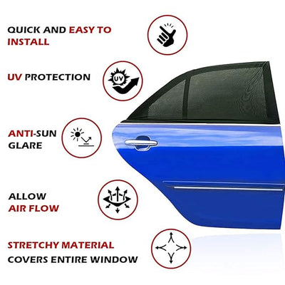 Universal Car Window Shades | Side Window Shade For Car